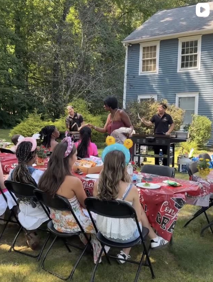 Backyard party